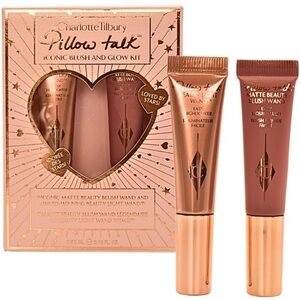 NWT Charlotte Tilbury Pillow Talk Iconic Blush and Glow Kit